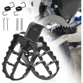 واي داني دراجة نارية مسند القدمين أوتاد القدم دواسة القدم أوتاد القدم متوافقة مع هوندا كاواساكي ياماها PW50 PW80 ل 50CC 70CC 90CC 110CC 125CC Taotao TW200 XR50R CRF50 70 80 CRF100F CR80 85 XR50 70 KLR650 in Kuwait