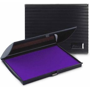 Large 5'' x 7'' Felt Rubber Stamp Ink Pad, Purple