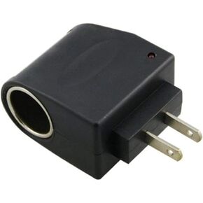 Universal AC to DC Car Cigarette Lighter Socket Adapter Converter Vehicle Power Inverters Vehicle Amplifier Power Car Refrigerator (US Plug, Output: DC 12V 500mA) 110V AC to 12V DC