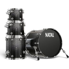 Natal KMA-UFX-MSF1 Originals Series Maple US Fusion X 4-Piece Shell Pack - Midnight Sparkle Fade