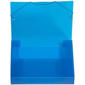 Lion File-N-Tote Plastic Document File, 13 x 9-7/8 Inches, 1 Inches Capacity, Clear, 1 File (45100F-CR)