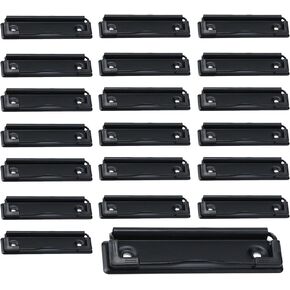 Mountable Heavy Duty Clipboard Clips bulk Metal Hardboard Clips Clipboard Clamps for Nurse Office Files Craft Project Use Lightweight(4 x 1.2 in, 20PCS)