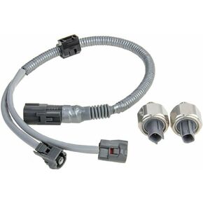 MASO 2 PCS 89615-12090 Knock Sensor with Wiring Harness Kit Compatible with Toyota Highlander Camry Avalon Sienna 2001 2002 2003 2004, For Lexus ES300 RX300 2000 2001 2002 2003 Knock Sensor