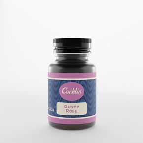 Conklin Bottled Ink (Dusty Rose) for Fountain Pen - 60 ml Bottle, 1 Count (Pack of 1), Pink