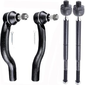 4 PC Inner/Outer Tie Rod End Kit FITS RAV4 2006-2018, ES800053 ES800054 EV800328