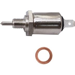 M138477 Carburetor Fuel Solenoid Kit Replacement for John Deere 325 345 GX325 GX345 Lawn and Garden Tractors X475 X520 X540 X575 X700 X710 Tractors