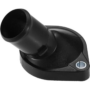 Motoforti Car Engine Coolant Thermostat Housing, for Toyota Yaris 1.5L L4 2007-2019, Plastic, NO.1632121020, Black