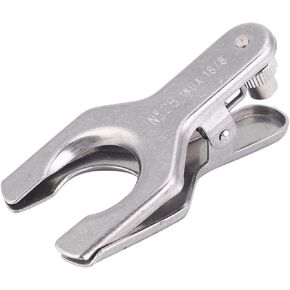 Spherical Pinch Clamp, Stainless Steel Spherical Joint Clamp Holder with Screw Laboratory Tools(28#)