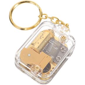 Howls Moving Castle Music Box Music Boxes Box Music Box Keychain Metal Travel Castle in The Sky Golden Music Box Mechanism Hurdy Gurdy