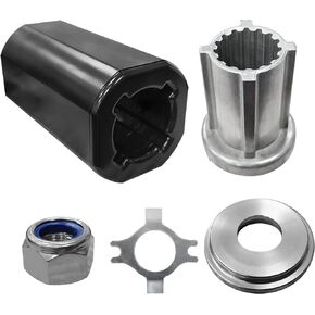 Marine Upgrade 835257K1 Flo-Torq II Hub Kits fit for Mercury Outboard Boat Motos 70-300 HP, Compatible with Mercruiser Alpha and Alpha One, Bravo One,15 Spline Tooth