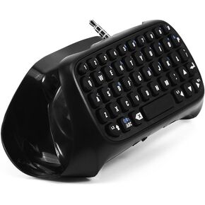Wireless Bluetooth Keyboard for PS4,Mini Gaming Keyboard Chatpad for PS4 Controller Easy to Operate