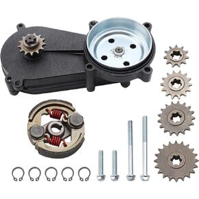 ATV Transmission Gear Box Clutch Kit Fit for 2 Stroke Pocket Mini Bike Motorcycle ATV T8F 11T 13T 14T 17T 20T Teeth