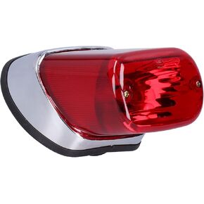 Motorcycle Brake Light, Motorcycle Taillight, 1Pc Motorcycle Brake Light Taillight ABS Red Replacement Repair LED Tail Light Fit for Yamaha Virago XV250/XV400 in Saudi Arabia