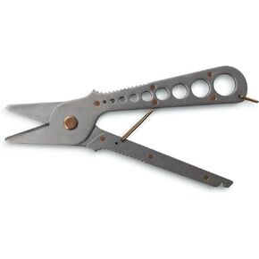 Barebones Herb Harvest and Strip Tool - Stainless Steel with Copper Accents - Your All-in-One Culinary Companion (Tumbled Black)