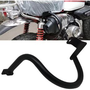 Compatible with Honda Monkey 125 Z125 （2018-2024） Steel Black Exhaust Crash Guard Protection Bar