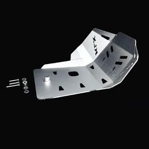 Silver Front Skid Plate Engine Guard Cover Protector Compatible with Kawasaki KLX230L 2020-2022…