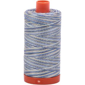 Aurifil Mako Cotton Embroidery Thread 50wt 1422yds Variegated