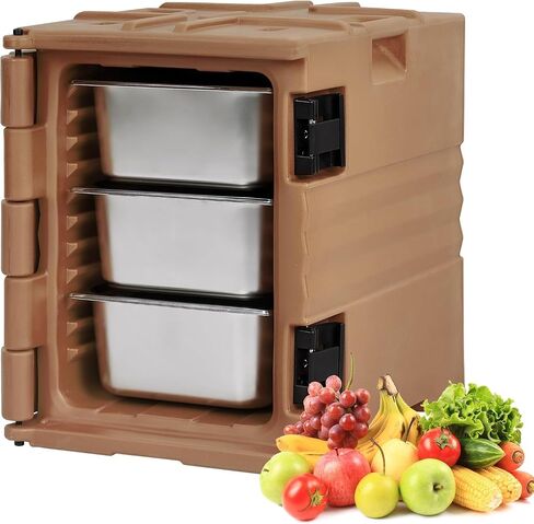 Food Warmer,Portable Food Warmer 82Qt Hot Box for Catering, Lldpe Food Box Carrier Double Catering for 3/6 "or 6/2.5" Plates for Family Gathering, Canteen, Restaurant in Saudi Arabia