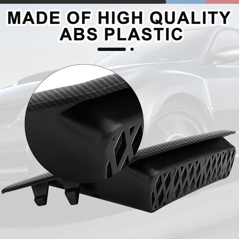 Left + Right Pair Carbon Fiber Bumper Bezel Corner Cover Compatible with Subaru Impreza WRX STi 2008 2009 2010 2011 2012 2013 2014 57739FG010 57739FG020 in Saudi Arabia