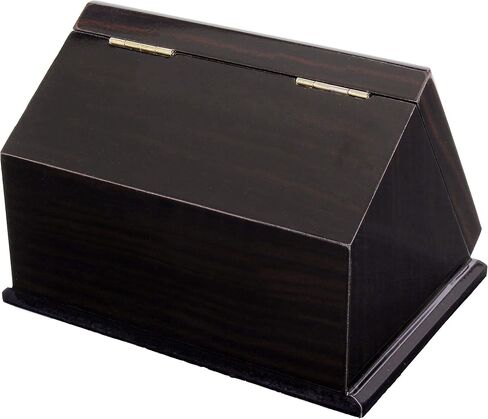 Championship Ring Display Case Sports Ring Storage Box Wooden Black Velvet Lining in Saudi Arabia