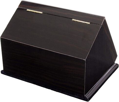 Championship Ring Display Case Sports Ring Storage Box Wooden Black Velvet Lining in Saudi Arabia
