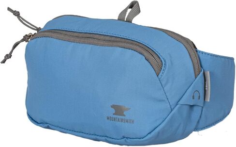 Mountainsmith Vibe Lumbar Waist Fanny Hip Pack, Running, Hiking, Travel, Dog-Walking, Outdoor Activities with 2 Zippered Pockets, Cascade Teal in Saudi Arabia