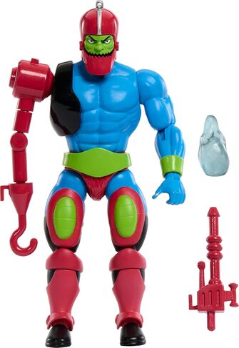 Mattel Masters of the Universe Origins Cartoon Collection Action Figure & Accessories Set, Trap Jaw 5.5-inch Collectible Toy with Mini-Comic in Saudi Arabia