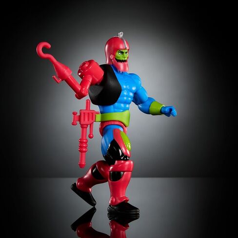 Mattel Masters of the Universe Origins Cartoon Collection Action Figure & Accessories Set, Trap Jaw 5.5-inch Collectible Toy with Mini-Comic in Saudi Arabia