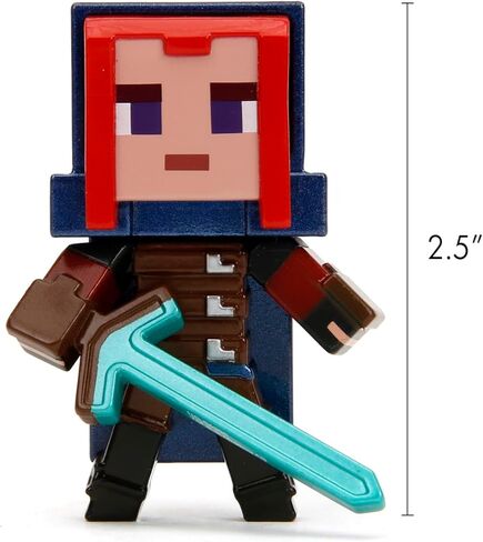 Minecraft Legends 2.5" 4-Pack Die-Cast Figures, Toys for Kids and Adults in Saudi Arabia