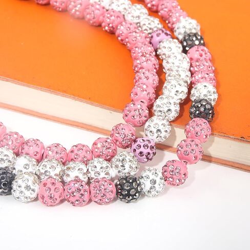 Baseball Necklace - Rhinestone Baseball Necklace - 18+2" Bling Ice Collection Bead Chain Gift for Men Women Boys Girls and Baseball Athlete in Saudi Arabia