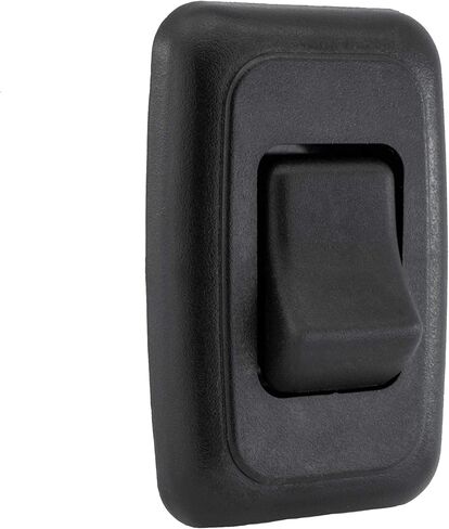 RecPro RV Switch SPST Switch On/Off 1 Gang Bezel (أسود) in Kuwait