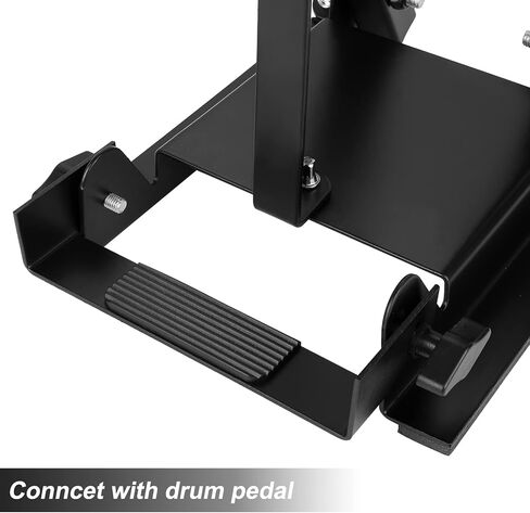 Bass Drum Practice Pads, Folding Bass Pedal Practice Pad for Training - Real Feel High Density Rubber Rebound in Saudi Arabia