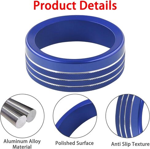 Air Conditioner Knob Cover for Ford Maverick Accessories 2022 2023 2024 Center Console Volume Radio Headlight Knob Trim Gear Shift Switch Ring Engine Start Stop Button Cap (7pcs, Black) in Kuwait