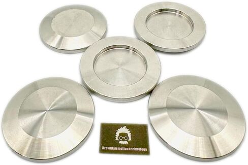 KF25 NW25 ISO-KF25 Flange Cap Flange Blind Flange Blank (Pack of 5 PCs, 316L) in Saudi Arabia