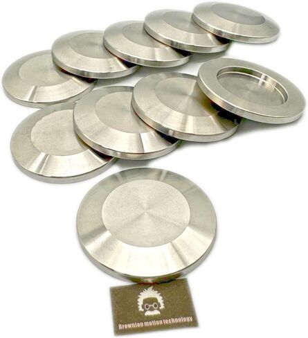 KF25 NW25 ISO-KF25 Flange Cap Flange Blind Flange Blank (Pack of 5 PCs, 316L) in Saudi Arabia