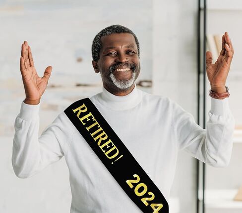2024 Retirement Sash - Celebrate Retirement Luxurious Glitter Sash for Women with Oversized Metal Pin. Perfect for Retirement Parties, & Special Events by JPACO (Black 2024) in Saudi Arabia