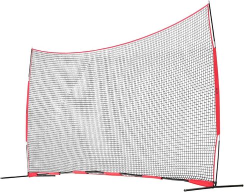 VEVOR Barricade Backstop Net، شبكة حاجزة للرياضات الكروية، معدات تدريب محمولة مع حقيبة حمل، شاشة حماية للبيسبول اللينة، تدريب هوكي كرة القدم، للفناء الخلفي in Saudi Arabia