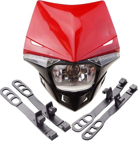 GOOFIT H4 12V 35W Universal Motorcycle Headlight Bulb Halogen Light Replacement for Supermoto Suzuki Kawasaki ATV Racer Dirt Pit Bike Green in Kuwait