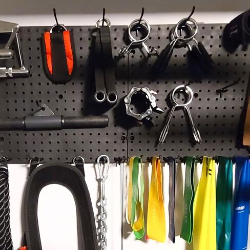Pegboard Hooks, Hooks for Pegboards with 0.98 inch Hole Spacing, 3.9 inch longth Pegboard Hooks for Hanging Tools (10 Pack, White) in Saudi Arabia