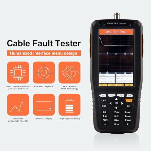 TL280 كابل خطأ اختبار TDR كابل خطأ محدد كابل محوري كابل الاتصالات سلك خطأ محدد اختبار 1 كجم in Kuwait