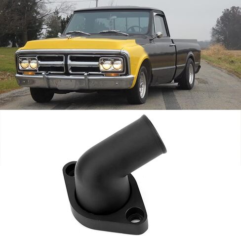 Acouto لSBC ترموستات الإسكان 15 درجة دوارة المياه الرقبة ترموستات الإسكان استبدال لSBC وBBC لمحركات تشيفي 283 302 305 327 350 400 396 427 454 502 8459BK سبائك الألومنيوم الأسود in Kuwait