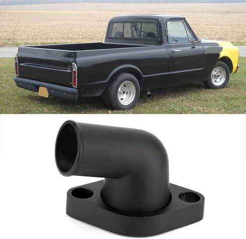 Acouto لSBC ترموستات الإسكان 15 درجة دوارة المياه الرقبة ترموستات الإسكان استبدال لSBC وBBC لمحركات تشيفي 283 302 305 327 350 400 396 427 454 502 8459BK سبائك الألومنيوم الأسود in Kuwait