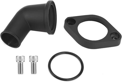 Acouto لSBC ترموستات الإسكان 15 درجة دوارة المياه الرقبة ترموستات الإسكان استبدال لSBC وBBC لمحركات تشيفي 283 302 305 327 350 400 396 427 454 502 8459BK سبائك الألومنيوم الأسود in Kuwait