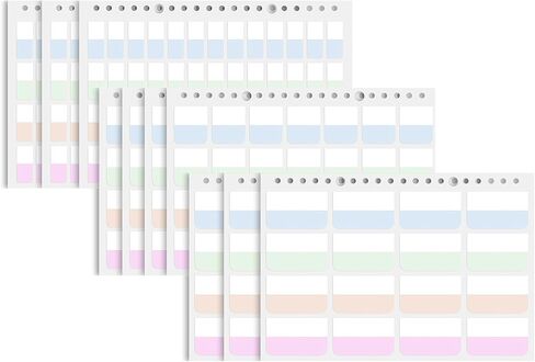 420 قطعة من عروات الفهرس اللاصقة، 0.47/0.98/1.77 بوصة، عروات لاصقة للكتب الملونة، أعلام علامات تبويب ملفات قابلة للكتابة وتغيير الوضع للكتب والمجلدات ومجلدات الملفات (موراندي) علامات تبويب الفهرس in Kuwait