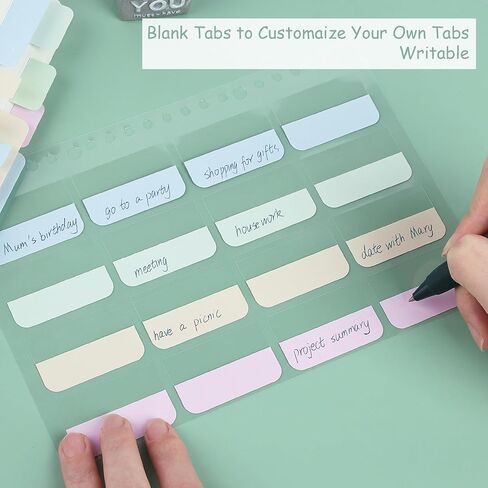 420 قطعة من عروات الفهرس اللاصقة، 0.47/0.98/1.77 بوصة، عروات لاصقة للكتب الملونة، أعلام علامات تبويب ملفات قابلة للكتابة وتغيير الوضع للكتب والمجلدات ومجلدات الملفات (موراندي) علامات تبويب الفهرس in Kuwait