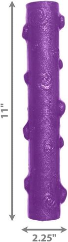KONG - Squeezz Crackle Stick - Strong Indoor/Outdoor Dog Toy (Assorted Colors) - For Large Dogs in Saudi Arabia