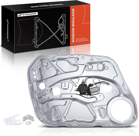 A-Premium Power Window Regulator with Motor Compatible with Hyundai Elantra 2009-2012 Front Left Fit for Hatchback only in Saudi Arabia