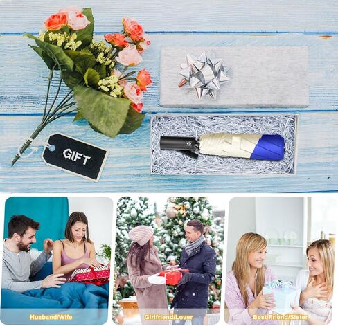 مظلة سفر صغيرة الحجم من LEAGERA - قوس 46 بوصة، مظلة أوتوماتيكية قابلة للطي مظلة جميلة، مظلة محمولة وخفيفة الوزن للمطر والشمس، مظلة هدايا مثالية للنساء in Kuwait