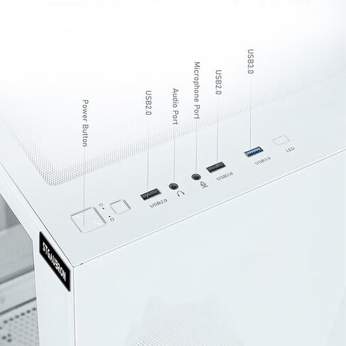 كمبيوتر سطح المكتب للألعاب STGAubron، AMD Athlon 3000G 3.5G، 16G DDR4، 512G SSD، Radeon RX 590 8G GDDR5، 600M WiFi، BT 5.0، RGB Fan x 3، لوحة مفاتيح وماوس ولوحة ماوس RGB، W11H64 in Kuwait