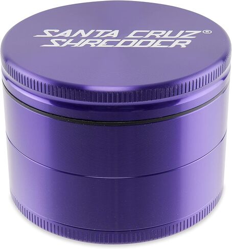 Santa Cruz Shredder Herb and Spice Grinder Made in USA (Large (2.7 Inch), Purple) in Saudi Arabia